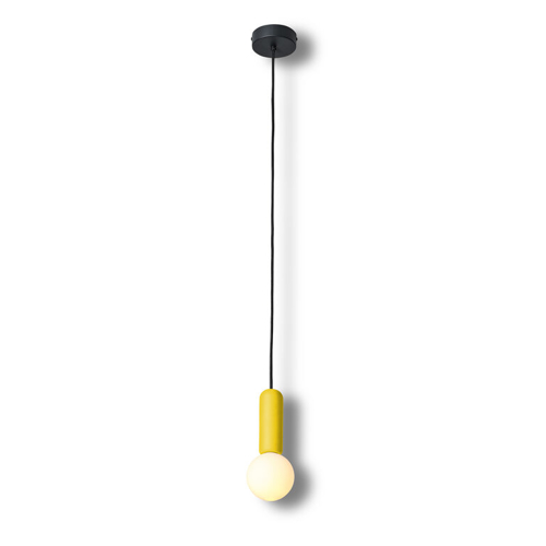 Decor Concrete Mic Pendant 1XG9 Yellow