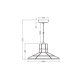 DECOR CONCRETE SALA PENDANT E27 DG LEDV