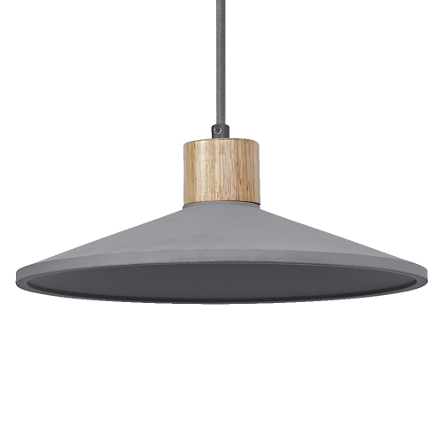 DECOR CONCRETE WOOD PEND 320  E27DGLEDV