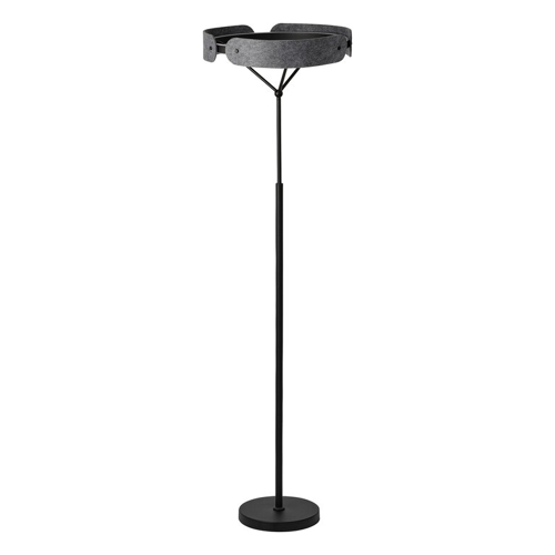 Decor Curve Felt Floor 33W 830 Dark Grey