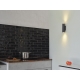 DECOR DRUMS WALL UPDOWN 2XGU10 BK  LEDV