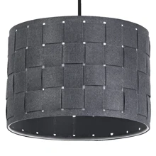 Decor Felt Weaving Pendant 280 mm E27 Dark Gray