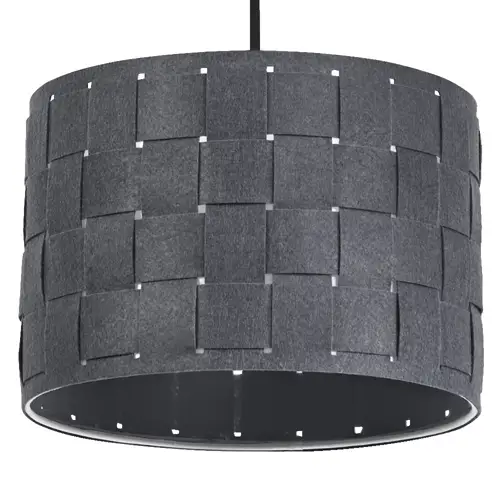 Decor Felt Weaving Pendant 280 mm E27 Dark Gray