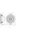 DECOR FIL DL HALO 166MM 7W 827CLICKLEDV