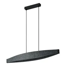 Decor Flat Felt Pendant 23W 830 Dark Grey