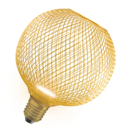 DECOR FLAT LAMP IN METAL HOUSING 3.5W 827 Frosted E27 Non-DIM