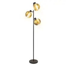 DECOR FOLDED GLOBE FLOOR 3XE27 GD  OSRAM