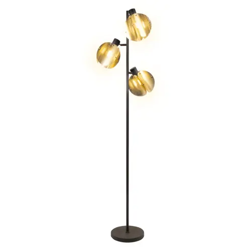 Decor Folded Globe Floor 3xE27 Gold