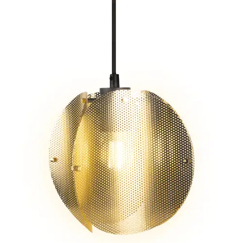 Decor Folded Globe Pendant Linear 3xE27 Gold