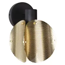 Decor Folded Globe Table E27 Gold