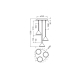 DECOR FUJI 3XPENDANT PL 13W 930 BK LEDV