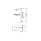 DECOR FUJI WALL 5W 930 BK          LEDV