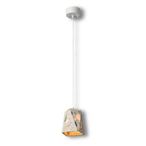 Decor Gleam Pendant Box E27 White
