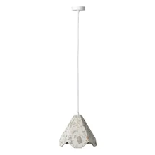 Decor Gleam Pendant Flower E27 White