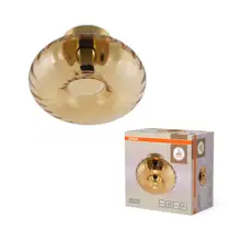 DECOR GOLD GLASS PENDANT E27       OSRAM