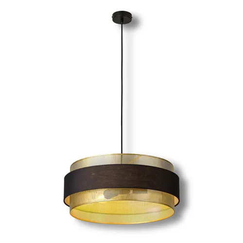 Decor Hornet Pendant Linear 3XE27 Black