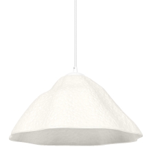 DECOR LOTUS LEAF PENDANT E27 WT    LEDV