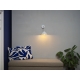 DECOR LOTUS LEAF WALL  E14 WT      LEDV