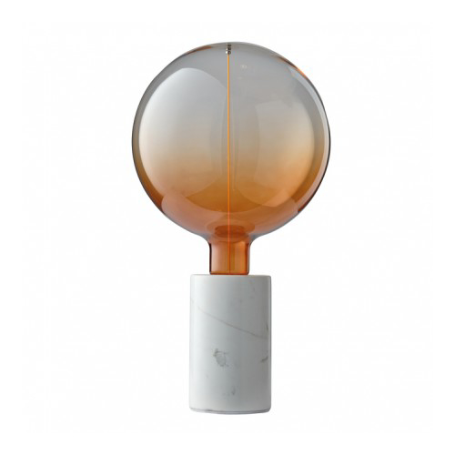 Decor Marble Base Table Dim E27 White