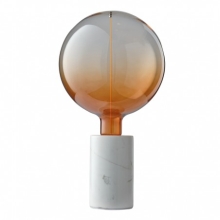 DECOR MARBLE BASE TABLE DIM E27 WT OSRAM