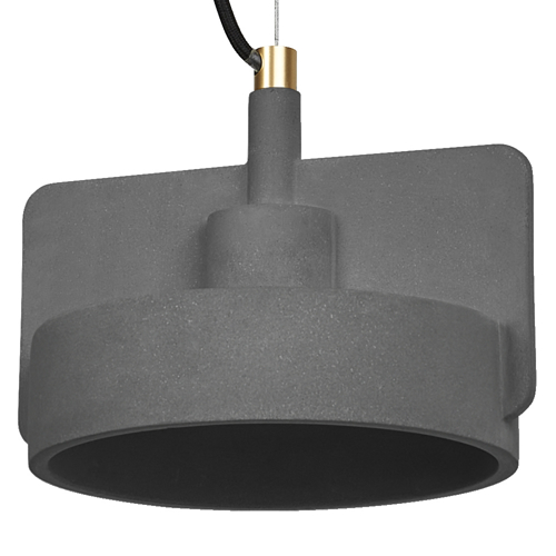 Decor Mold Pendant 225MM 1XE27 Dark Gray