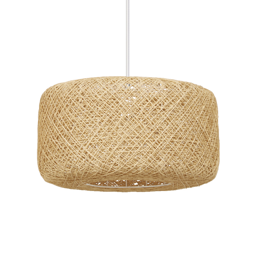 Decor Paper Bale Pendant 1XE27 Beige
