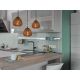 DECOR PAPER DROP PEND LINEAR 3XE27 LEDV
