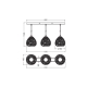 DECOR PAPER DROP PEND LINEAR 3XE27 LEDV