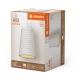 DECOR PLASTER CONE PEND E27 WT     LEDV