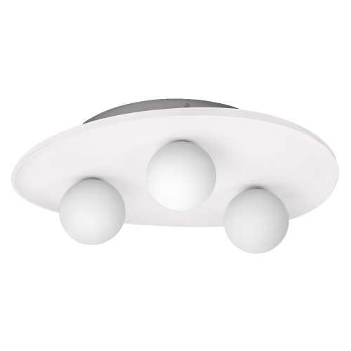 DECOR PLASTER NEST CLG 3XG9 WT     LEDV
