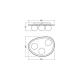 DECOR PLASTER NEST CLG 3XG9 WT     LEDV