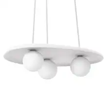 DECOR PLASTER NEST PEND 3XG9 WT    LEDV