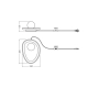 DECOR PLASTER NEST TABLE 1XG9 WT   LEDV