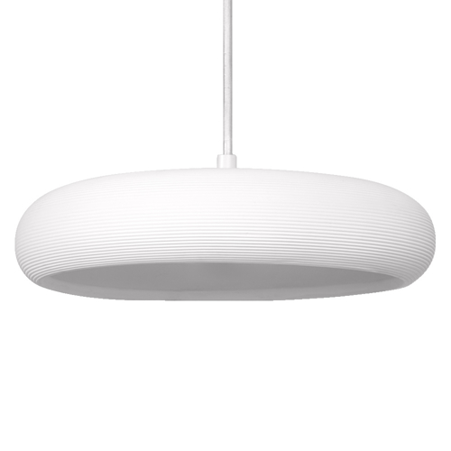 Decor Plaster Pure Pendant 300 E27 White