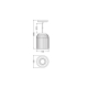DECOR PLASTER ROUTES PEND 150 1XE27LEDV