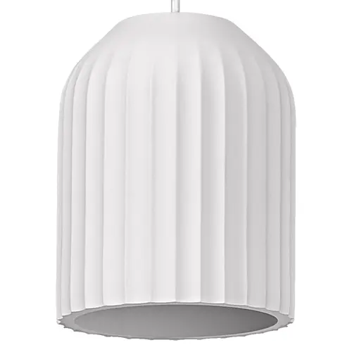Decor Plaster Routes Pendant 150 1XE27 White