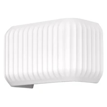 Decor Plaster Routes Wall 250 1XE27 White