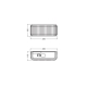 DECOR PLASTER ROUTES WALL330 2XE27 LEDV