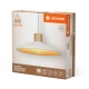 DECOR PLASTER WOOD PEND 320 E27WT  LEDV