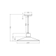 DECOR PLASTER WOOD PEND 320 E27WT  LEDV
