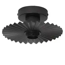 Decor Plisse Ceiling E27 Dark Grey
