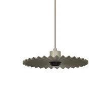 Decor Plisse Pendant E27 Beige