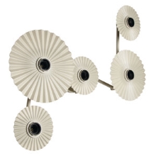 DECOR PLISSEE WALL 5XE27 DG        OSRAM