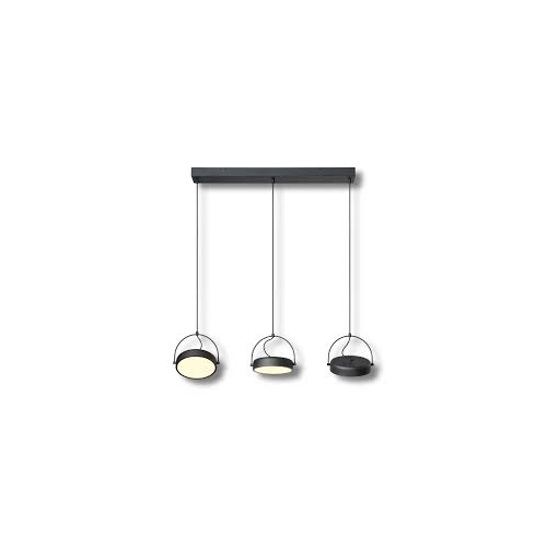 DECOR PUCK 3XPENDANT LN 36W 930 BK OSRAM