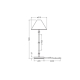 DECOR PULP FLOOR DIM  E27 WT       LEDV