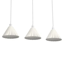 DECOR PULP PENDANT 3XE14 WT        LEDV
