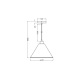 DECOR PULP PENDANT E27 WT          LEDV