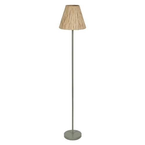 DECOR RAFFIA FLOOR E27 GN          LEDV