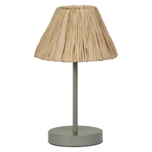 DECOR RAFFIA TABLE E27 GN          LEDV