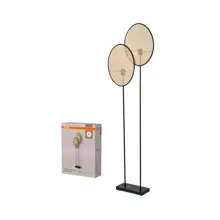 DECOR RATTAN DANDELION FLOOR 2XE27 OSRAM